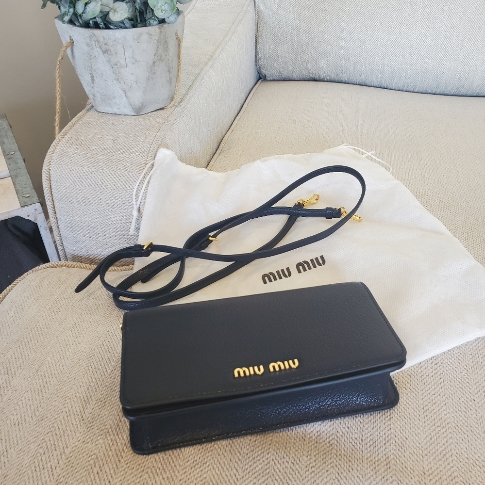 Brand new Miu Miu wallet purse crossbody